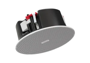 Fonestar SKY5T-DOME 2 utas telirácsos mennyezeti hangsugárzó, IP65, 20W RMS/100V, 20W-10W-5W-2, 5W trafó leágazás, , RAL9003 fehér