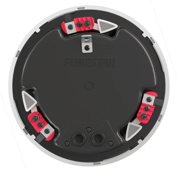 Fonestar SKY5T-DOME 2 utas telirácsos mennyezeti hangsugárzó, IP65, 20W RMS/100V, 20W-10W-5W-2, 5W trafó leágazás, , RAL9003 fehér