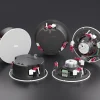 Fonestar SKY6T-DOME telirácsos mennyezeti hangsugárzó, 20W (8 Ohm, vagy 100V), 6"+1", RAL9010 fehér