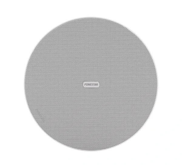 Fonestar SKY6T-DOME telirácsos mennyezeti hangsugárzó, 20W (8 Ohm, vagy 100V), 6"+1", RAL9010 fehér