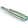 Fonestar SM-560, 6.3mm, mono papa jack to XLR mama adapter