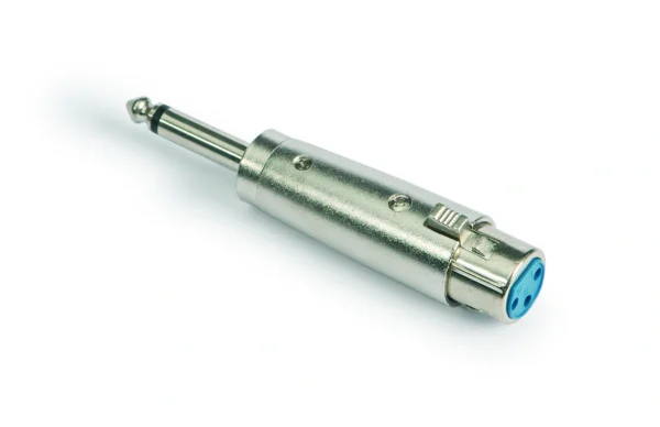 Fonestar SM-560, 6.3mm, mono papa jack to XLR mama adapter
