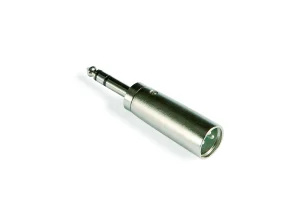 Fonestar SM-571, 6, 3mm, Stereo papa jack to XRL papa adapter