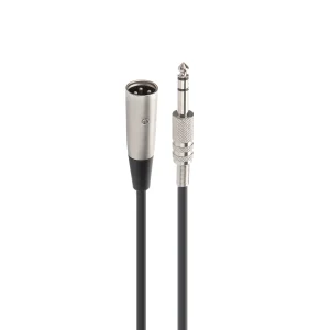 Fonestar SM-672, Audio kábel TRS 6.3mm Jack to papa XLR
