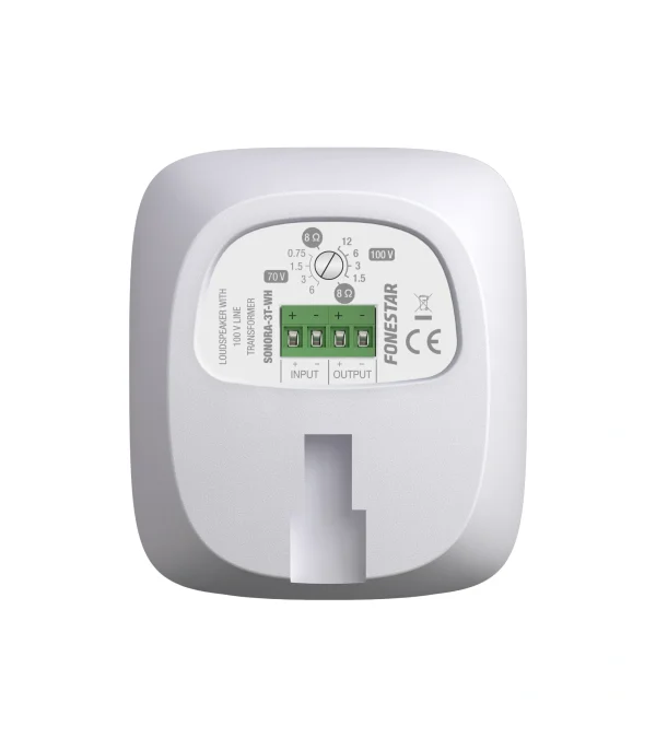 Fonestar SONORA-3TB, 2-utas fali hangsugárzó, 3", 12W, 100V, fehér