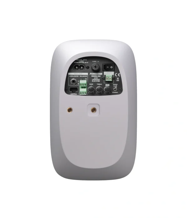 Fonestar SONORA-5AB, 2-utas aktív fali hangsugárzó, 5"+1", 2x25W, fehér