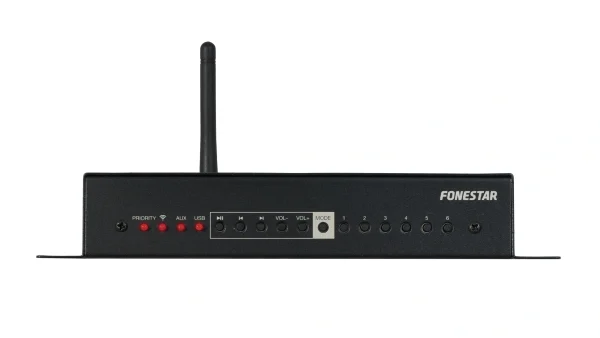 Fonestar WA-225W WiFi sztereó erősítő, beépített streaming médialejátszóval, 2x20W.