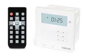 Fonestar WA-66R fali erősítő beépített médialejátszóval, 2x10W, távirányító.