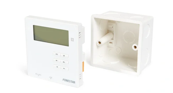 Fonestar WA-66R fali erősítő beépített médialejátszóval, 2x10W, távirányító.