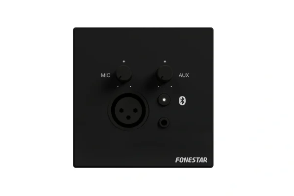 Fonestar WALLMIX BK, Falba építhető audio mixer, fekete