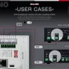 Fonestar WALLMIX WH, Falba építhető audio mixer. fehér.