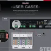 Fonestar WALLMIX WH, Falba építhető audio mixer. fehér.