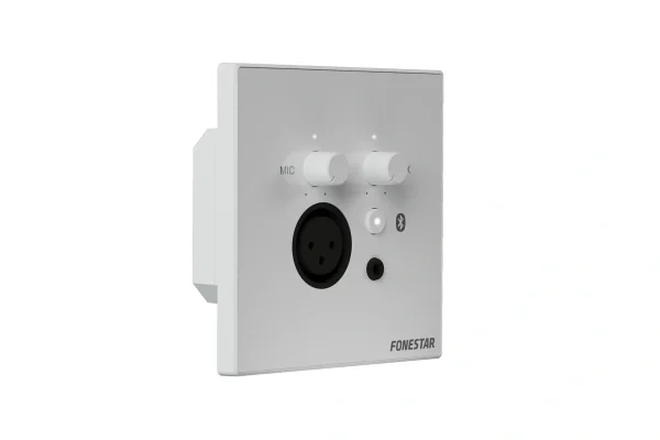 Fonestar WALLMIX WH, Falba építhető audio mixer. fehér.