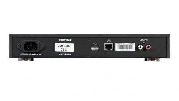 Fonestar ZSM-1000 Időzíthető üzenet, háttérzene bejátszó és SIP kliens, PC editor