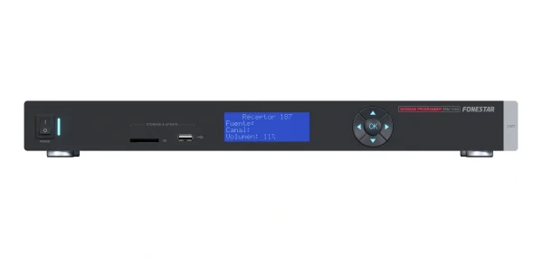 Fonestar ZSM-1050 4-zónási időzíthető üzenet, háttérzene bejátszó és SIP kliens, PC editor