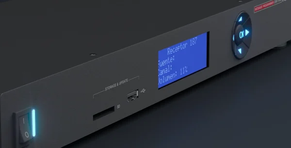 Fonestar ZSM-1050 4-zónási időzíthető üzenet, háttérzene bejátszó és SIP kliens, PC editor