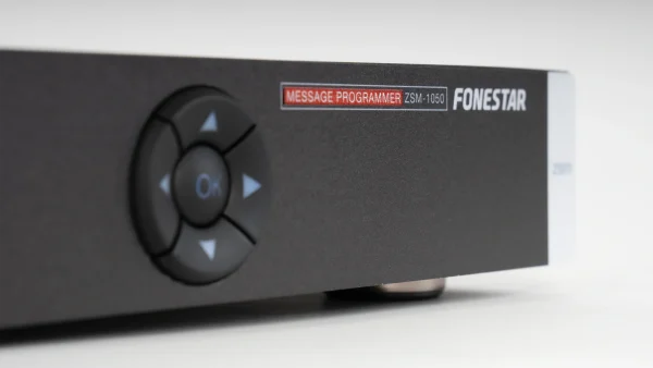Fonestar ZSM-1050 4-zónási időzíthető üzenet, háttérzene bejátszó és SIP kliens, PC editor
