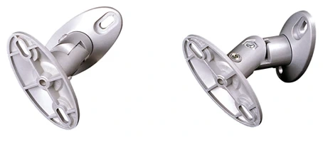 Fonestar SAL604P hangszóró fali konzol, 1pár. max. 4Kg terhelés. Ezüst szín.