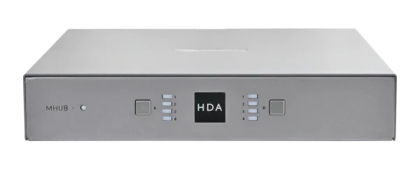 HDAnywhere MHUB U, Központi HDMI HDBaseT mátrix switch, TPC, 4k18GBPS, 2HDI kimenet, 40 méteres jelátvitel.