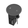 Infobit iBox-TPC Zárható fedlapos asztali rendező, 1x 230V, 1x USB-A, 1x RJ-45, 1x HDMI