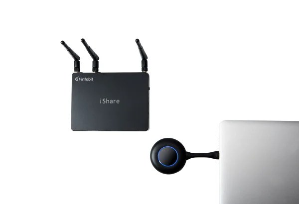 Infobit iShare-100 iShare vezeték nélküli tartalommegosztó központ, 1 képernyő megjelenítés