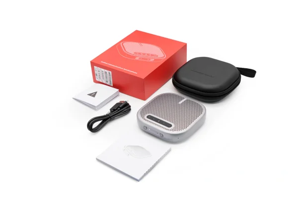 Infobit iSpeaker-M300 Omnidirekcionális USB Speakerphone Bluetooth 5.0 vevővel, 6500mAh akkumulátor