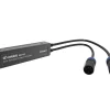 Infobit iTrans-DX-R-22 2-csatornás Dante audio kimeneti interfész (Rx), 2x XLR papa, PoE