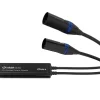 Infobit iTrans-DX-R-22 2-csatornás Dante audio kimeneti interfész (Rx), 2x XLR papa, PoE