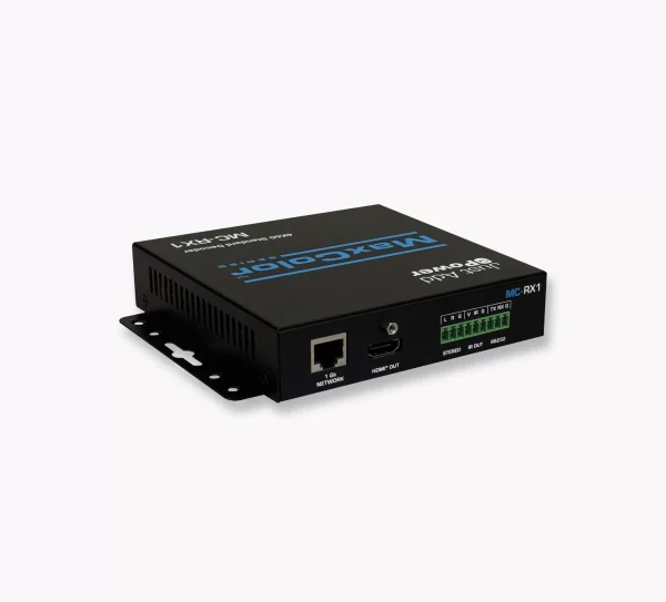 Just Add Power J+P-VBS-MAX-RX-1 4K/60 4:4:4 Video over IP vevőegység, Dolby Vision, HDR