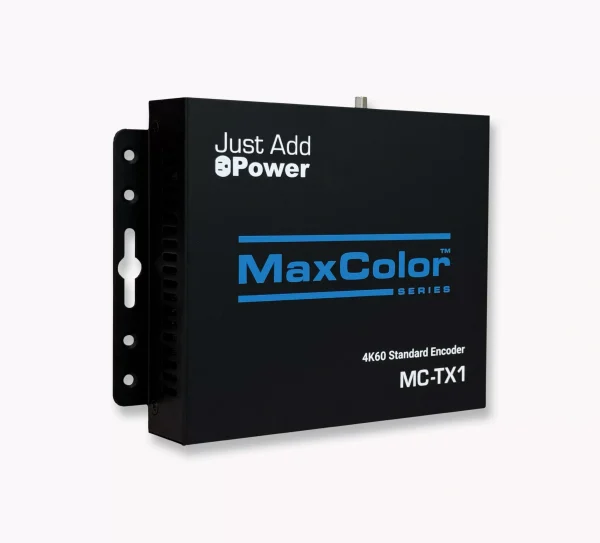 Just Add Power J+P-VBS-MAX-TX-1 4K/60 4:4:4 Video over IP adó egység, Dolby Vision, HDR
