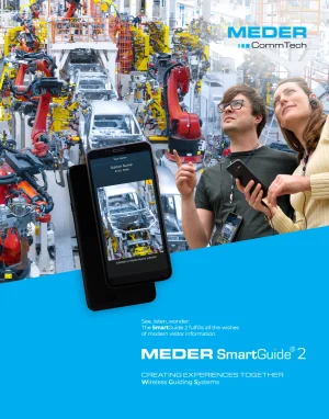 MEDER COMMTECH SMARTGUIDE.2.10-216, Vezeték nélküli idegenvezető rendszer
