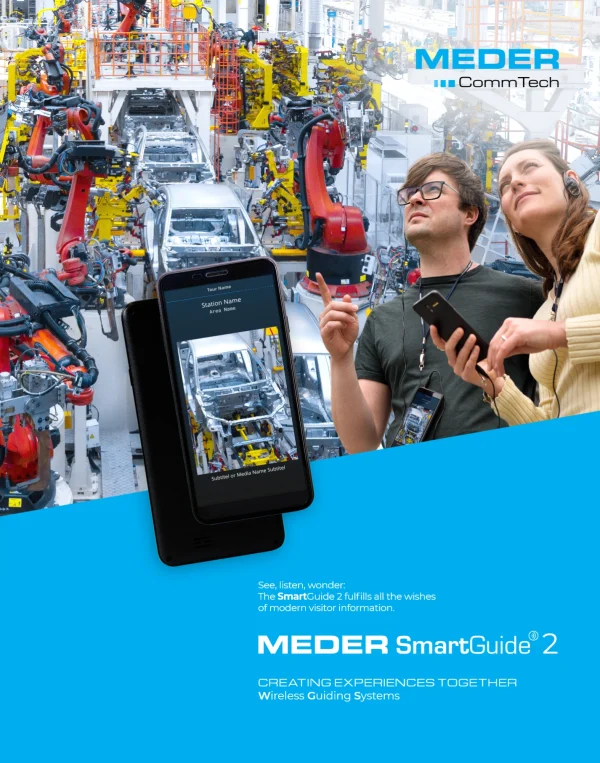 MEDER COMMTECH SMARTGUIDE.2.10-216, Vezeték nélküli idegenvezető rendszer