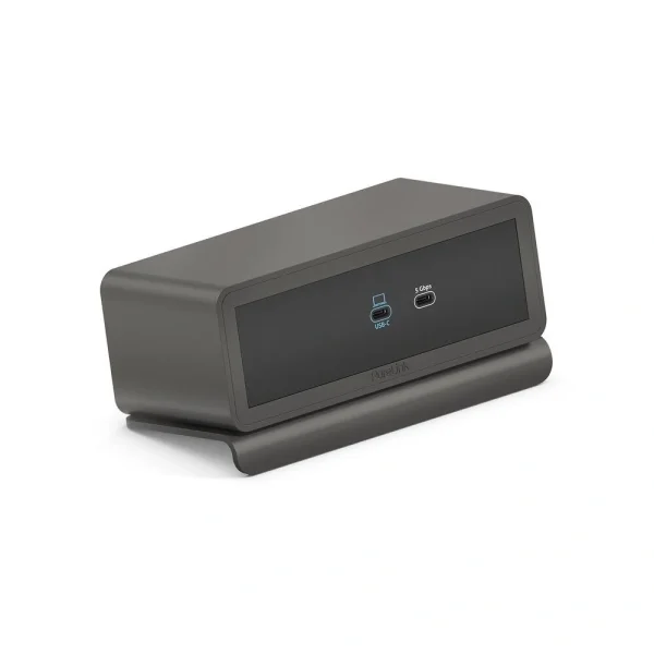MediaHub M2ENC07-9942, USB C dokkoló állomás, szürke.