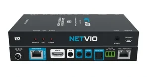 Netvio EX-HT2-701-10, 70m 4K60 HDR | 100m 1080p | HDBaseT 2.0 extender, Ethernet, ARC, 2-irányú IR infra vezérlés, RS-232 és 2-irányú PoC.
