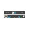 Netvio EX-HT2-USB2-0201-10, 70m 4K60 2x1 Switcher és HDMI/USB-C Extender, USB2.0