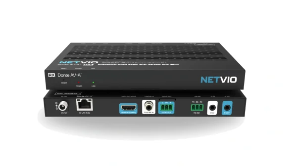 Netvio IP-JP4-60-DNT-RX-10, 1Gb 4K30 HDR Dekóder és Videófal processzor