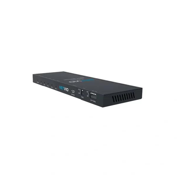 Netvio SP-H2-0104-10, 1x4 | 18Gb 4K/60 HDR HDMI splitter, skálázás, audió kimenetek, EDID konfiguráció.