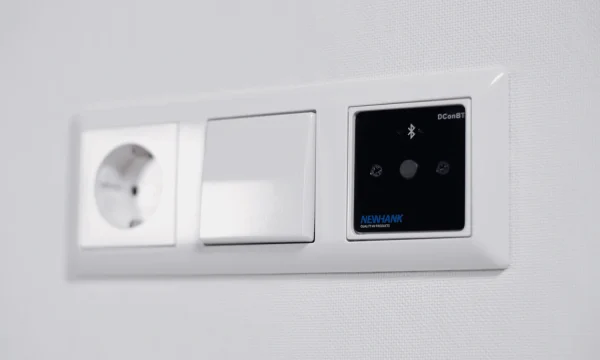 Newhank DCONBT 2x2 csatornás Bluetooth Dante audio interfész PoE