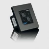 Newhank DCONXI 2-csatornás Dante audio fali bemeneti interfész (Tx), 2x XLR mama, PoE