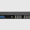 Newhank HM4x4S, 4x4-es 4K seamless/18Gbps HDMI mátrix switch, beépített audió mátrix funkcióval