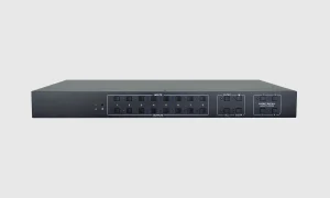 Newhank HM8x8 8x8-as HDMI2.0 mátrix siwtch, beépített audió mátrix funkcióval és Downscaling skálázóval