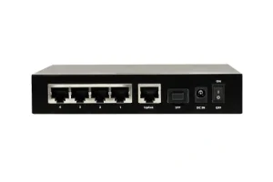 Niveo NRSW6GP, 5 * 10/100/1000 Gb port L2 Websmart switch with 4p PoE+ (65W) + 1SFP-port