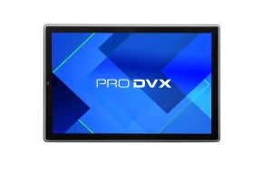 ProDVX APPC-10SFA, Android 10.1, opcionális Wi-Fi és Bluetooth, VESA 75, pogo connector, PoE, FULL RGB LED, beépített NFC, 5MP webkamera, mozgásérzékelő.