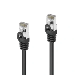 PureLink IQ-PC1000-200 CAT 6A Patch kábel. S/FTP - fekete - 20m