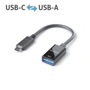 PureLink IS231 USB-C - USB-A Adapter - USB 3.1 Gen 1 - iSeries - fekete - 0.10m