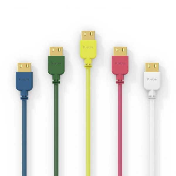 PureLink PI0500-005 HDMI kábel - PureInstall - Slim 0, 50m - fekete
