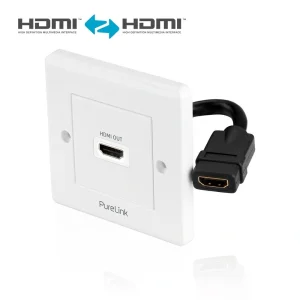 PureLink PI100 HDMI Fali panel - PureInstall 1-port