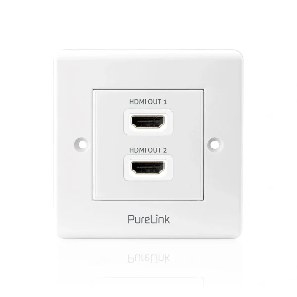 PureLink PI105 HDMI Fali panel - PureInstall 2-port