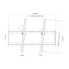 PureMounts PM-BT600 TV állvány - dönthető - VESA 600x400