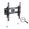PureMounts PM-BTL400 lopásgátlós dönthető fali TV állvány állítható karral - VESA 400x400, fekete